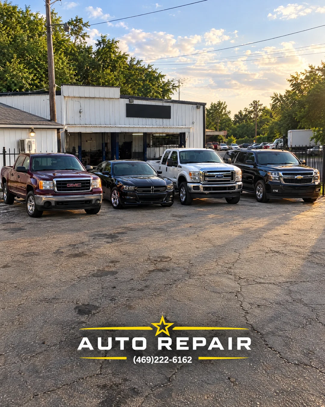 Taller GDL Auto Repair y vehículos en Seagoville / GDL Auto Repair shop and vehicles in Seagoville — GDL Auto Repair Seagoville TX
